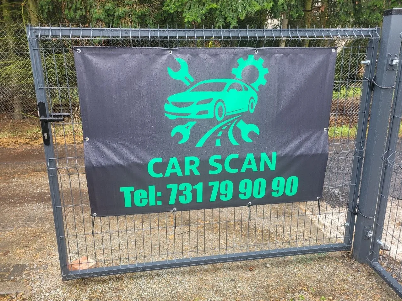 Szyld CAR SCAN